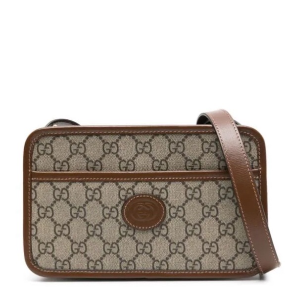 Authentic Gucci Mini Interlocking GG Crossbody - Picture 4 of 12
